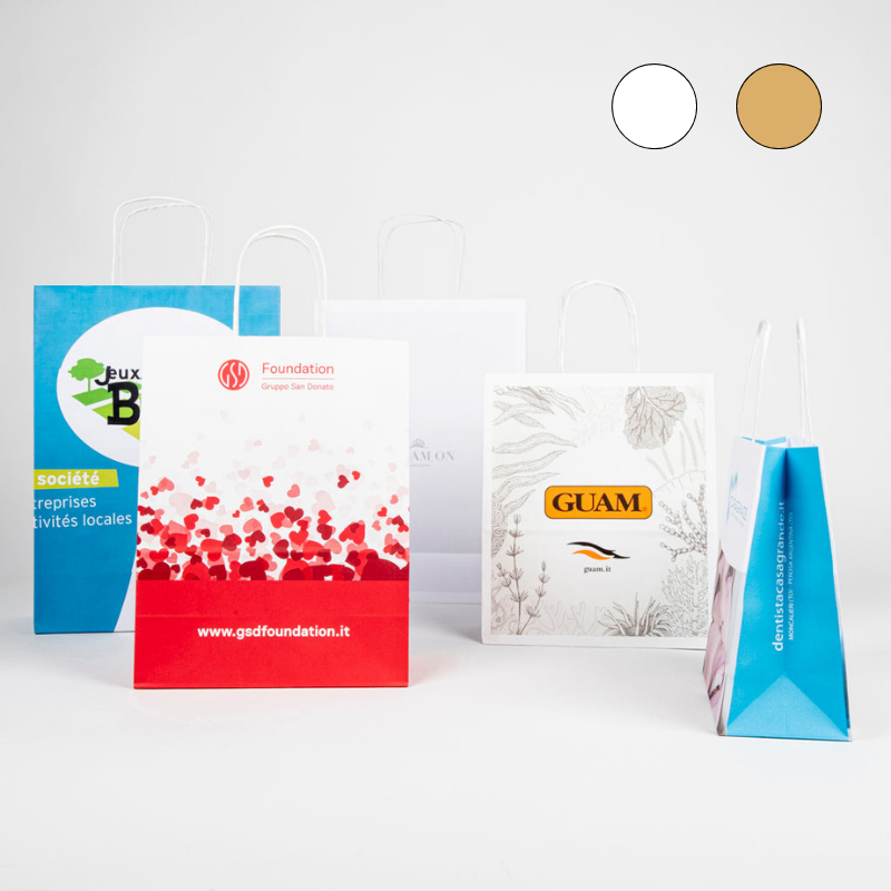 Shopping Bag Basic - stampa digitale su facciate e soffietti
