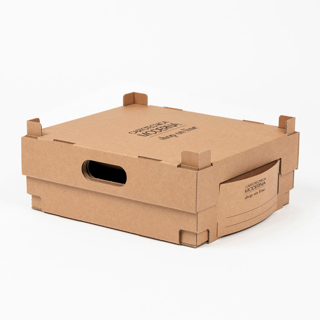 Food Delivery takeaway boxes opaque - gold color hot stamping