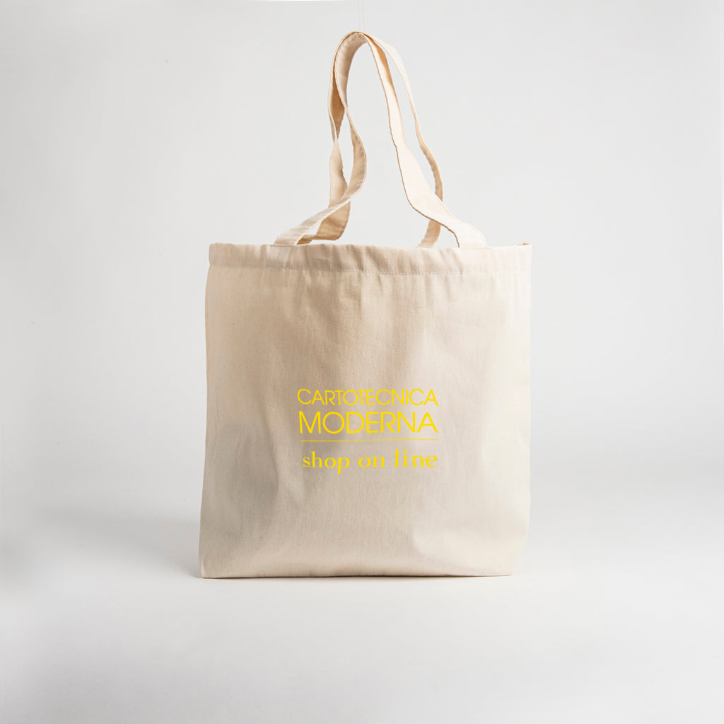 Shopping bag in cotone - stampa serigrafica su area predefinita