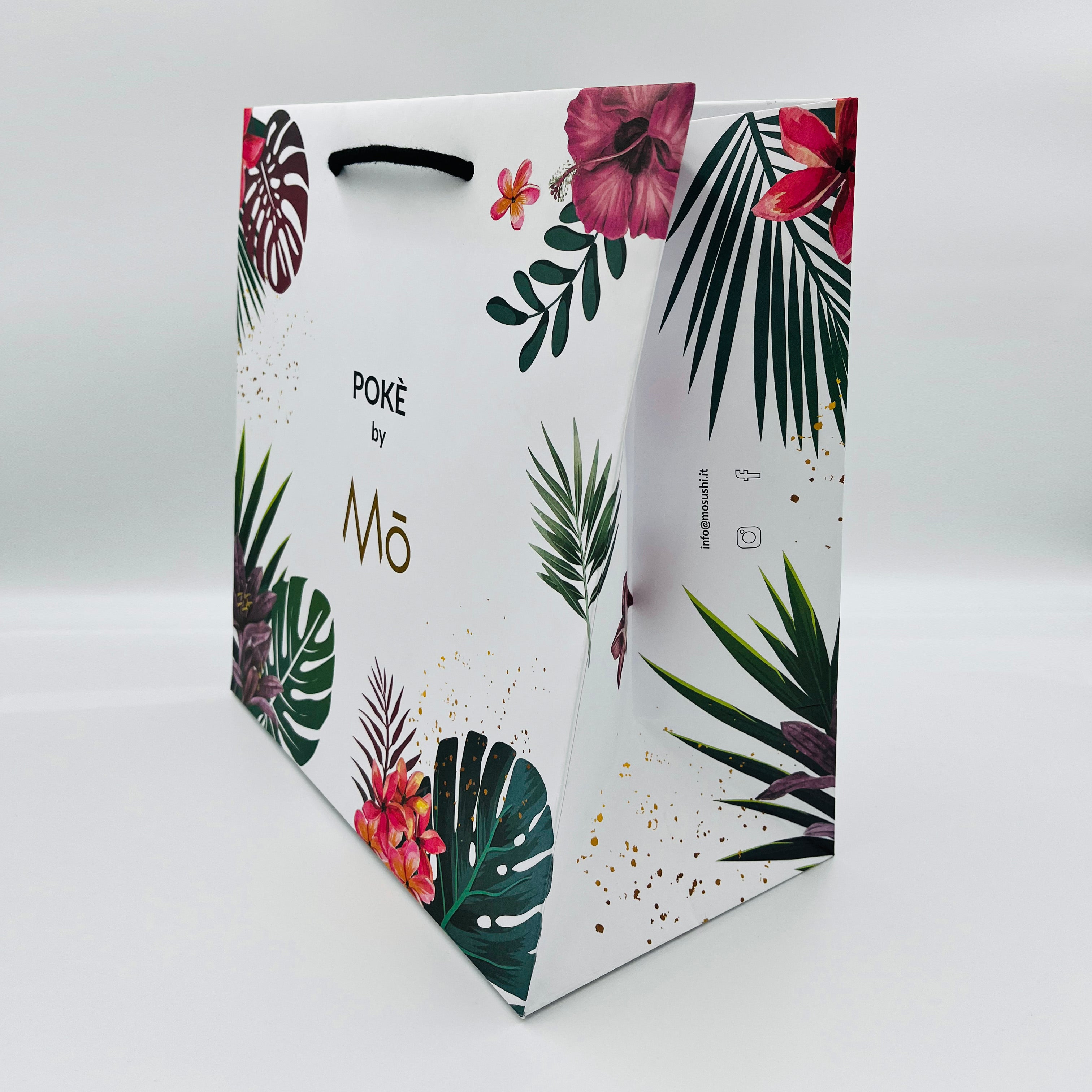 Shopping Bag Boutique senza plastificazione - stampa offset 4 colori su intera superficie