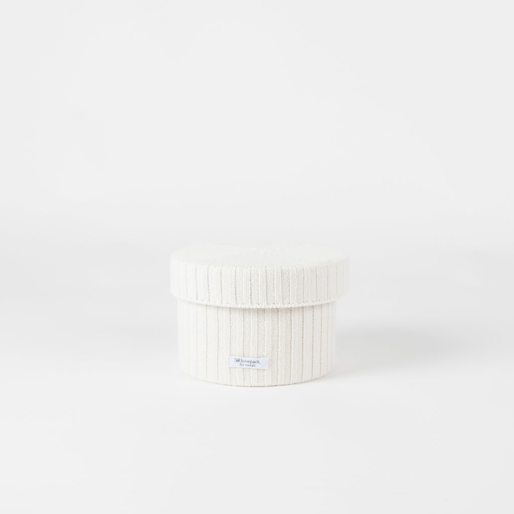 LES RONDS - Set of cream-colored hat boxes
