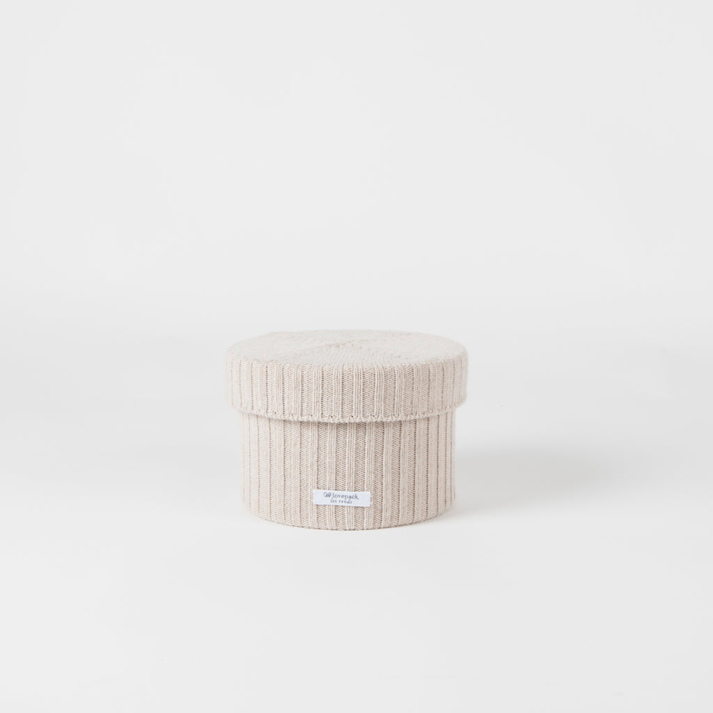 LES RONDS – Set di cappelliere portaoggetti color beige