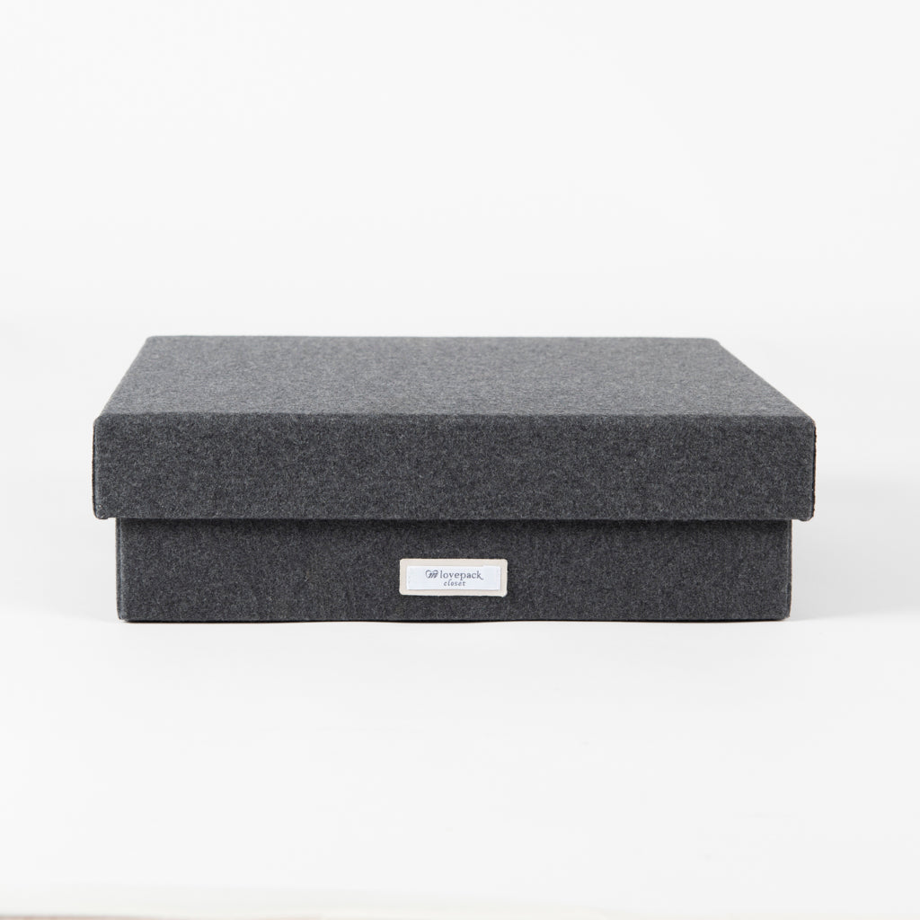CLOSET - Flannel wardrobe box - 4 compartments