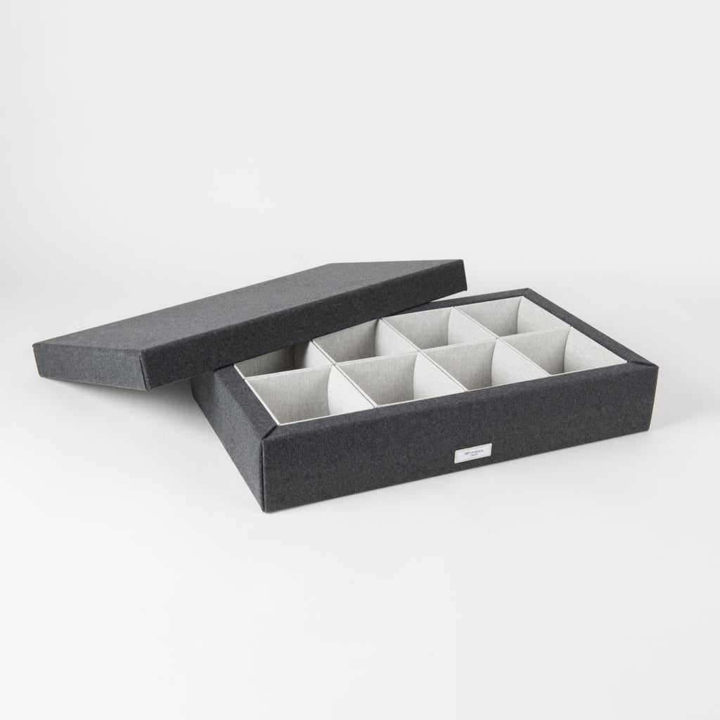 CLOSET – Set di 2 scatole da armadio in flanella – Cartotecnica Moderna Shop