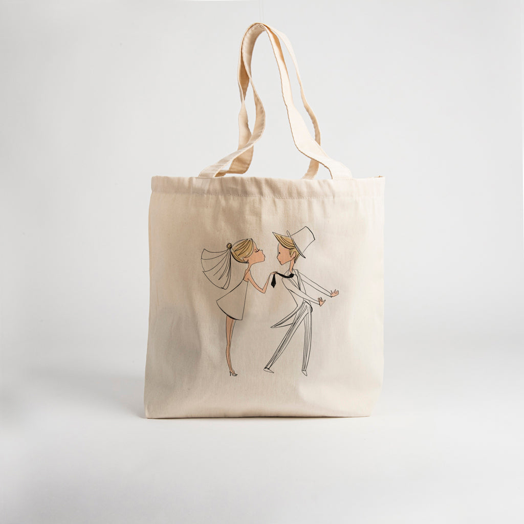 Cotton shopping bag - digital print on a predefined area